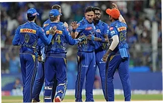 Mumbai Indians — Team Celebration